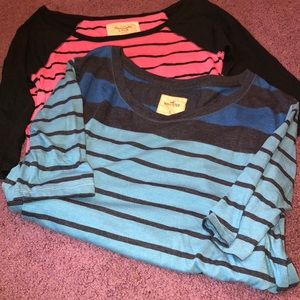 Striped tee duo